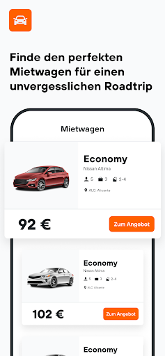 KAYAK: Flüge, Hotels & Autos Screenshot