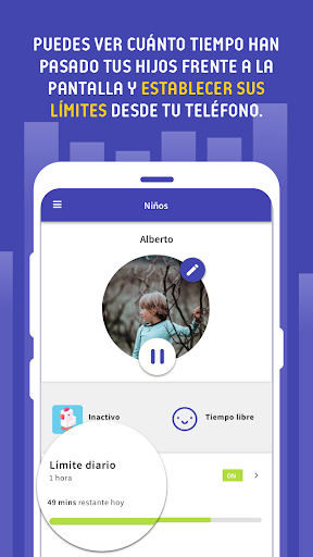 Captura de pantalla de Control parental Screen Time