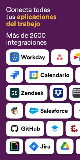 Captura de pantalla de Slack