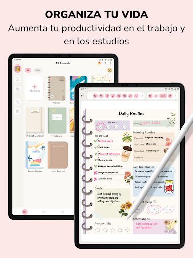 Captura de pantalla de Journal: Notas, Planner, PDFs