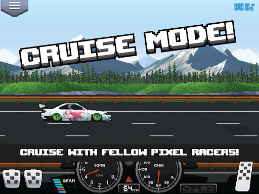 Captura de pantalla de Pixel Car Racer