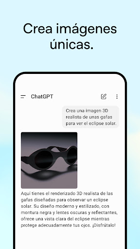 Captura de pantalla de ChatGPT