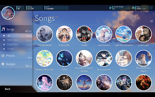 Rotaeno screenshot
