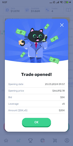 Cryptomania —Trading Simulator screenshot