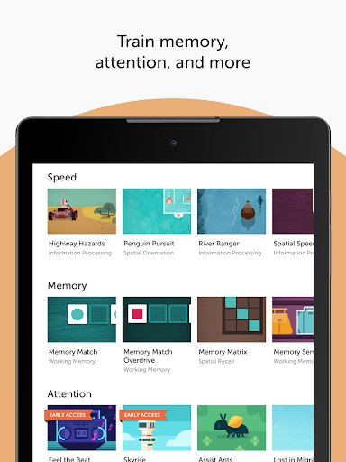 Lumosity: Brain Training Games screenshot