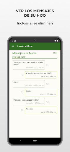 Captura de pantalla de MMGuardian App para Padres