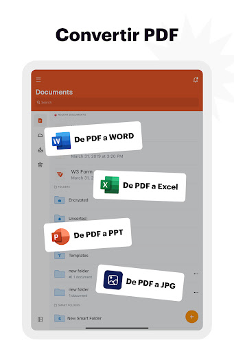 Captura de pantalla de pdfFiller: modificar PDF