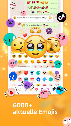 Facemoji-Tastatur Emoji&Design Screenshot