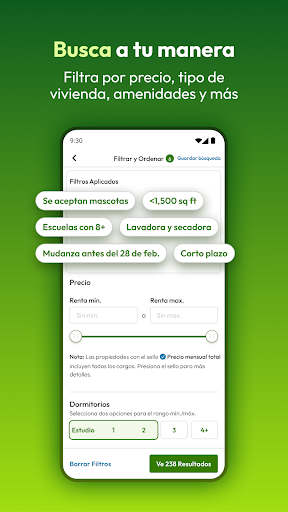 Captura de pantalla de Apartamentos.com Alquileres