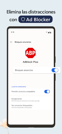 Captura de pantalla de Microsoft Edge