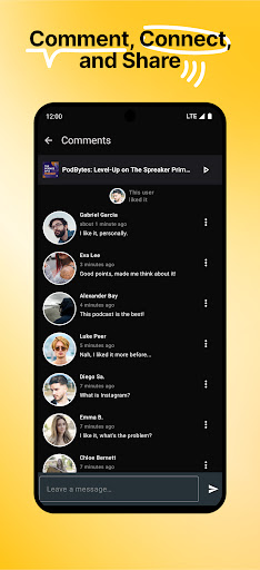 Spreaker Podcasts screenshot
