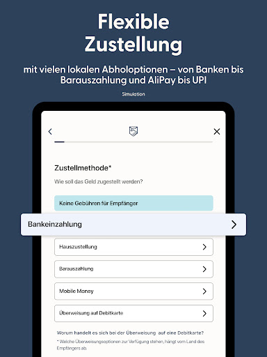 Remitly: Geld senden Screenshot