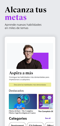 Captura de pantalla de Udemy - Cursos Online