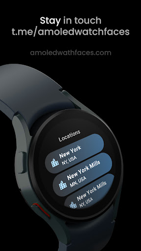 Captura de pantalla de Weather Complications: Wear OS