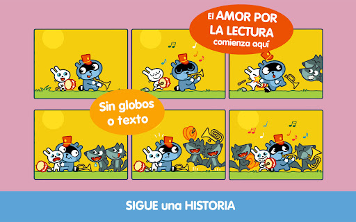 Captura de pantalla de Pango Comics: para niños