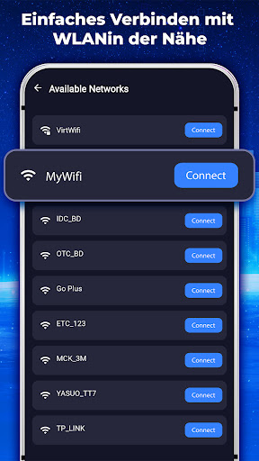 WLAN-Passwort-Anzeigeschlüssel Screenshot