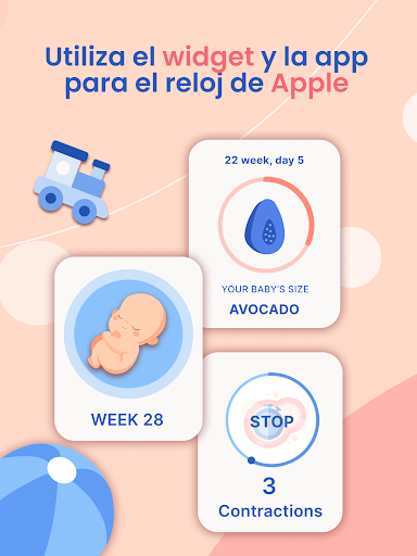 Captura de pantalla de HiMommy: App de Embarazo
