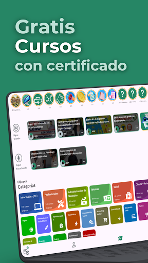 Captura de pantalla de Cursa - Cursos online