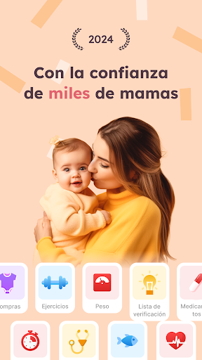 Captura de pantalla de Calendario de embarazo - Momly
