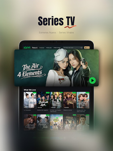 Captura de pantalla de iQIYI - Película, Serie