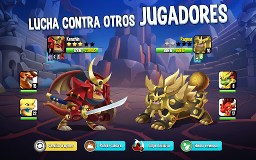 Captura de pantalla de ¡Dragon City - Mobile PvP!