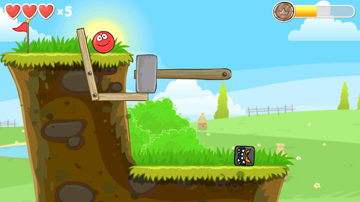 Captura de pantalla de Red Ball 4