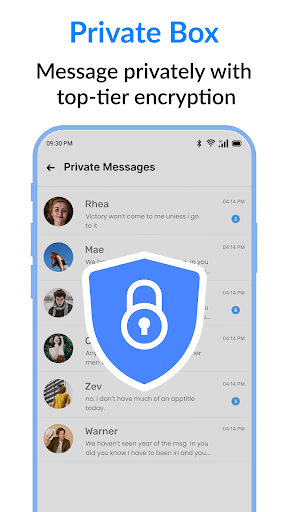Messages : SMS & Private Chat screenshot