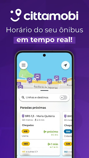 Cittamobi: Ônibus e Trilhos Screenshot