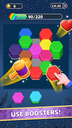 Hexa Master 3D - Color Sort screenshot