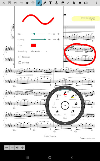MobileSheets screenshot