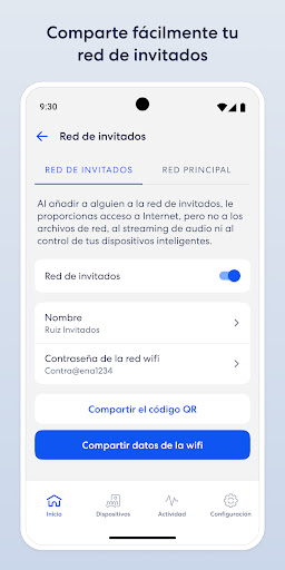 Captura de pantalla de Sistema wifi doméstico eero
