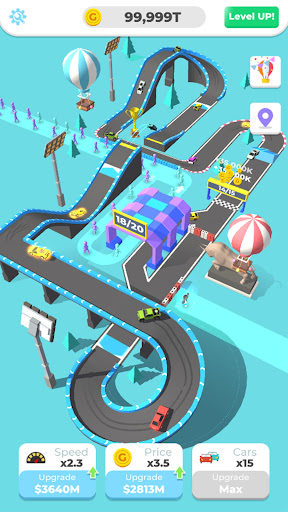 Captura de pantalla de Idle Racing Tycoon-Car Games