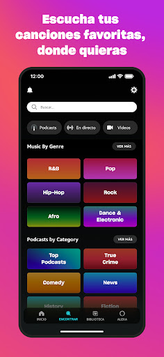 Captura de pantalla de Amazon Music: Escucha Podcasts