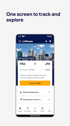 Captura de pantalla de Lufthansa