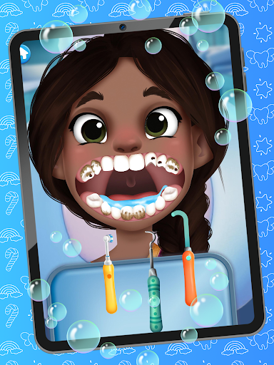 Captura de pantalla de Juegos de dentista para niños