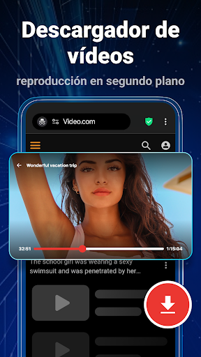 Captura de pantalla de FAB Adblocker Browser: Adblock