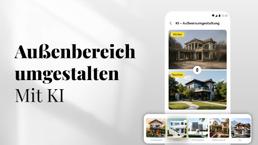 KI - Wohnungsdesign, DecAI™ Screenshot