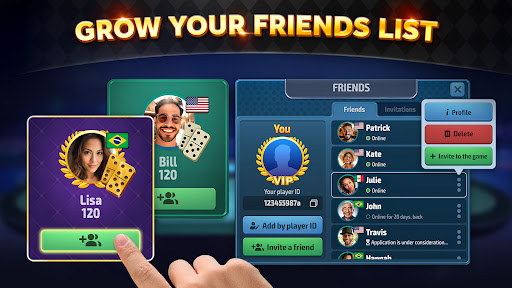 Captura de pantalla de Domino - Dominos online game