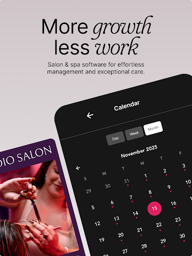 Captura de pantalla de GlossGenius: Booking, Payments