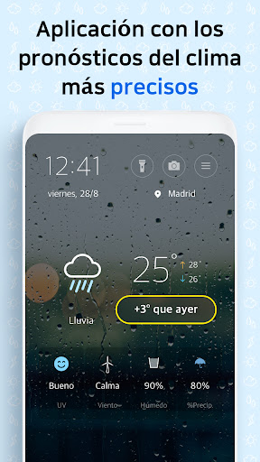 Captura de pantalla de Pantalla del Clima
