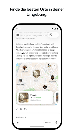 Meta AI – Assistent und Brille Screenshot