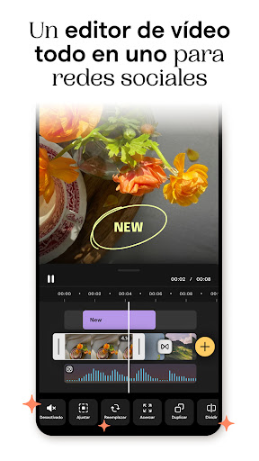 Captura de pantalla de Mojo: Reels y Video Captions