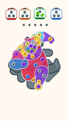 Captura de pantalla de Screw Pin Jam Puzzle