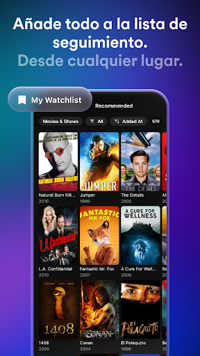 Captura de pantalla de Plex: TV en vivo, pelis y más