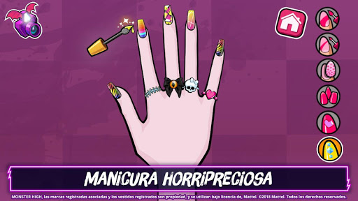 Captura de pantalla de Salón de belleza Monster High™