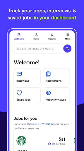 Captura de pantalla de Snagajob - Jobs Hiring Now