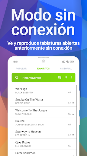 Captura de pantalla de Songsterr Guitar Tabs & Chords
