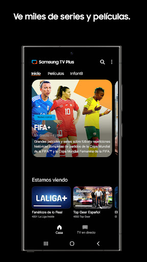 Captura de pantalla de Samsung TV Plus