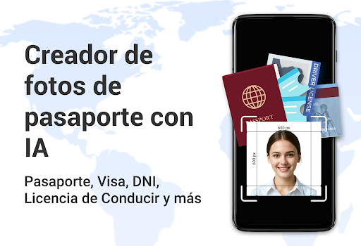 Captura de pantalla de Creador de Fotos de Pasaporte