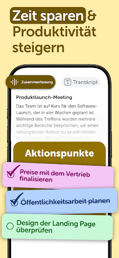 Smart Noter - KI-Notizen Screenshot